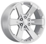Wheel, Factory Reproduction, Dual Six Star, SRS 45, 22X9 6X5.5 +24 HB 78.1