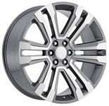 Wheel, Factory Reproduction, Escalade, SRS 72, 24X10 6X5.5 +30 HB 78.1