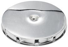 Lid, Air Cleaner, 1965-67 Pontiac, Polished Stainless Louvered