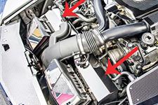 Cover, Radiator, 2004-09 XLR/2006-09 XLR-V, Polished Stainless, W/o AWD & Oil Level Sensor Hole