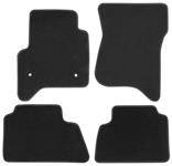 Floor Mats, Plain, 2015-2018 Cadillac Escalade, 4pc