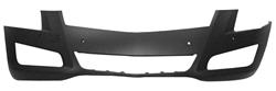 Bumper Cover, Front, 2013-2014 Cadillac ATS, w/Park, w/o Washers