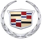 Emblem, Grille, 2009 Cadillac XLR-V, 2007-2014 Escalade