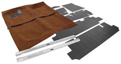Carpet Kit, Loop, 1968-72 A-Body, 2dr, AT/MT Without Console, w/Deadener/Sills