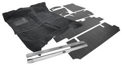 Carpet Kit, Essex, 1968-72 A-Body, 2-door, w/Deadener/Sills