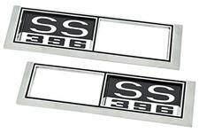 Bezel, Side Marker, 1968 Chevelle/El Camino, Front, SS 396
