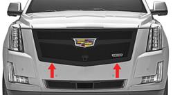 Grille Replacement, Mesh, Late 2015-20 Escalade/EXT/ESV, w/Front Camera