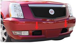 Grille Overlay, Mesh Tow Hook Openings, 2007-14 Escalade/EXT/ESV