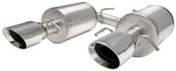 Exhaust System, Corsa, Touring, Axle-Back, 2.5" Dual Rear Exit, 4" Tips