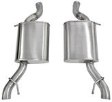 Exhaust System, Corsa, Sport, Axle-Back, 2.5" Dual Rear Exit, No Tips