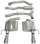 Exhaust System, Corsa, Sport, Cat-Back, 3" Dual Rear Exit, 4" Tips