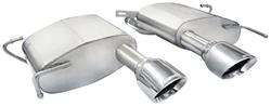 Exhaust System, Corsa, Sport, Axle-Back, 2.5" Dual Center Exit, 4.5" Tips
