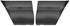 Patch Panels, Front Fender (Behind Wheel Well), 1964-65 Chevelle/El Camino, Pair