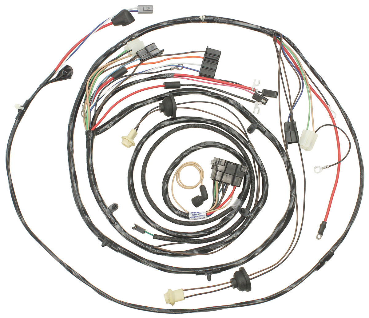 M&H Wiring Harness, Forward Lamp, 1970 Monte Carlo, Warning Lights