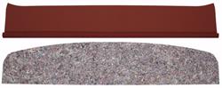 Shelf Kit, Rear Seat, 1966-67 Chevelle, 4-Door Hardtop, Standard w/Jute