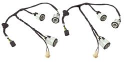 Wiring Harness, Rear Light, 1961-62 LeMans & Tempest, Safari 4dr. Wagon