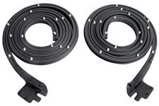 Seal, Door, 1966-67 A-Body, 4dr Hardtop, Rear