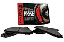 Brake Pads, Baer Street, 2004-09 XLR, Front, Replacement, 6P Calipers