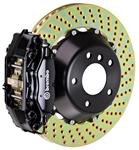 Brake Set, Brembo GT, 2004-09 XLR, Rr, 2pc 345mm Rotors, 2pc 4-Piston Calipers