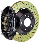 Brake Set, Brembo GT, 2004-09 XLR & XLR-V, Rr, 2pc 380mm Rtrs, 1pc 4P Calipers