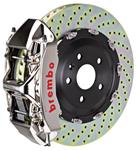 Brake Set, Brembo GT-R, 2004-09 XLR/XLR-V, Frt, 2pc 365mm Rtrs, 1pc 6P Caliper