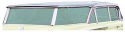 Seal, Vent Window, 1959-60 Bonneville & Catalina, 4dr Sedan
