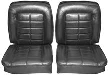 Seat Upholstery, Rear Buckets, 1964 Riviera