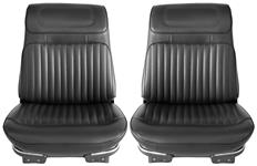 Seat Upholstery Kit, Front Buckets/Rear, 1970 Riviera, Custom Interior