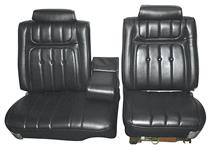 Seat Upholstery Kit, Front Split Bench/Rear, 1973 Riviera, Custom Interior