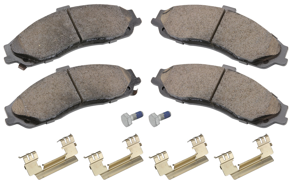 General Motors Brake Pads, 200409 Cadillac XLR, V, Front