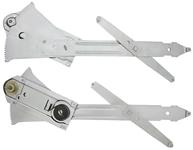Window Regulator, Manual Front, 1968 A-Body Coupe/1968-72 Wagon, Pair