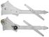 Window Regulator, Manual Front, 1968 A-Body Coupe/1968-72 Wagon, Pair