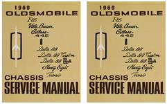 Service Manual, Chassis, 1969 Oldsmobile, 2-Volumes