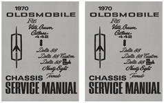 Service Manual, Chassis, 1970 Oldsmobile, 2-Volumes