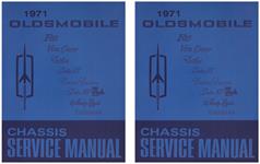 Service Manual, Chassis, 1971 Oldsmobile, 2-Volumes