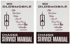 Service Manual, Chassis, 1972 Oldsmobile, 2-Volumes