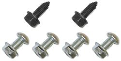 Hardware, Fender To Radiator Support Brace, 1968-70 Cutlass, 10pc