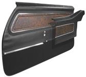 Door Panels, 1970 Cutlass S/4-4-2 Holiday, Coupe Front, Assembled PUI