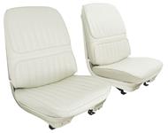 Seat Upholstery, Madrid Grain, 1971-72 Cutlass Supreme, Front Buckets LEG