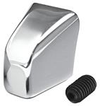 Seatback Knob, 1967-72 GM A Body, Bench Release, Chrome