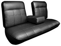 Seat Upholstery, Elk Grain, 1963 Cadillac, DeVille, Coupe Rear
