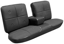 Seat Upholstery Kit, Kiwi Grain, 1967 Cadillac, Deville, Front Bench/Conv. Rear