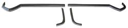 Bumper Impact Strips, Front, 1974 Eldorado, Ends