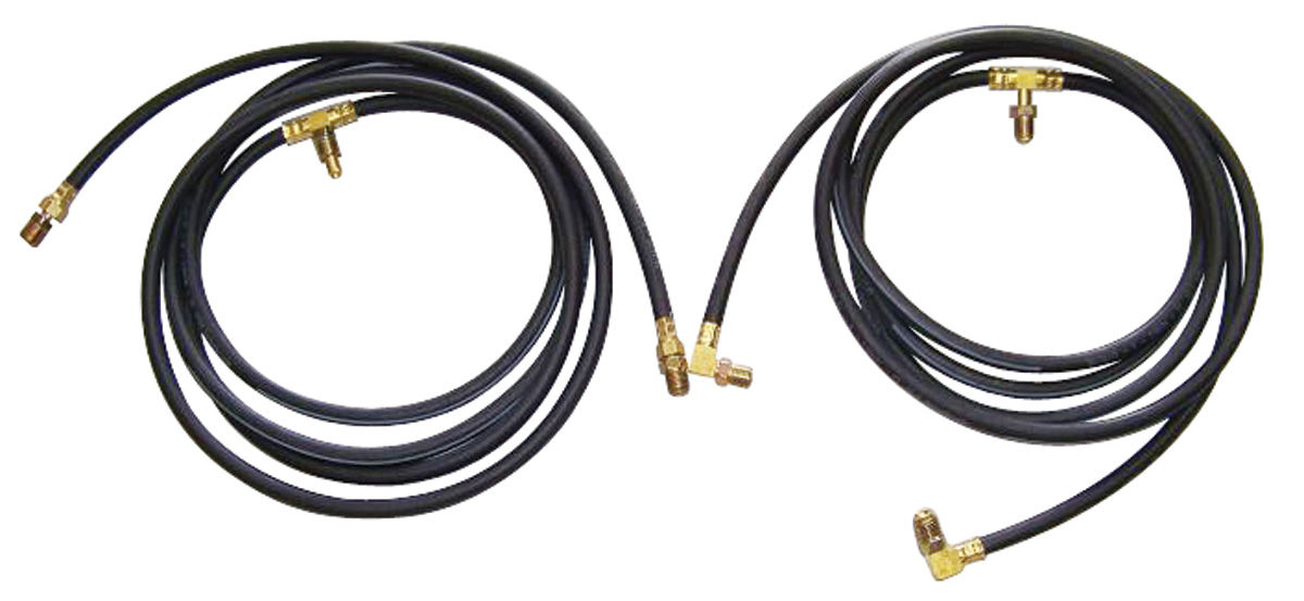 Hose Set, Convertible Top, 195455 Cadillac, Late 1955 w/ Side Hose