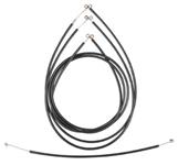 Heater Control Cables, 1961-62 Cadillac, 3pc
