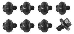 Hood Hinge Bolts, 1964-72 GM A-Body/Riviera/1967-76 Bonn/Cat/GP, 8 Pieces Kit