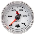 Gauge, Oil Pressure, AutoMeter, Digital Stepper Motor, 2-1/16", 0-100PSI