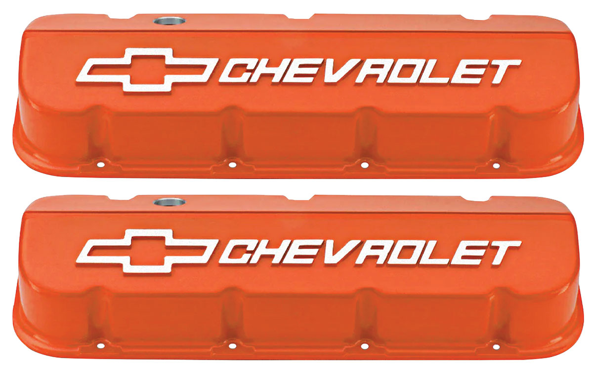 GM Performance Parts Valve Covers, Aluminum, Big Block Chevrolet