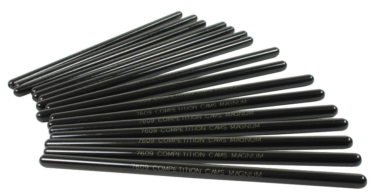 Pushrods, Comp Cams High Energy, BBC, 3/8", 7.725" Int./8.684" Ex
