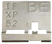 Radiator Tag, 1969 Corporate Production, Manual "BQ"